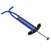 Pogo Stick Jumper Outdoor Fun Jumping Stick Double Bar Sport Toy For Children(blue)   567127518